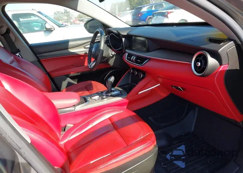 2020 Alfa Romeo Stelvio Ti Awd из США, поврежденный, VIN ZASPAKBN5L7C75639